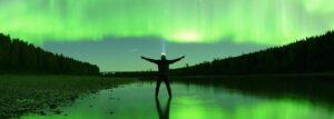 Northern lights in Alberta