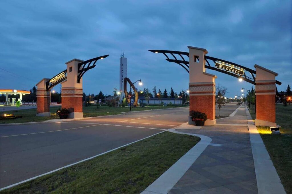 Vegreville Ukrainian building