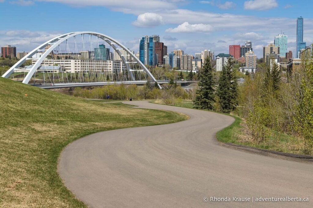 Edmonton iconic bridge